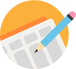 Weekly planner timetable